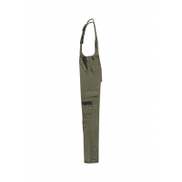 Work Bib Trousers unisex Bib & Brace Twill Cordura T67 army