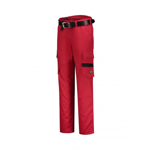 Work Trousers women’s Work Pants Twill Women T70 red