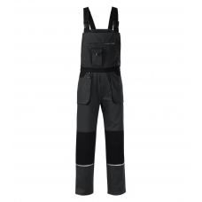 Work Bib Trousers men’s Woody W02 ebony gray