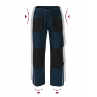 Pracovné nohavice pánske W03 tmavo modré