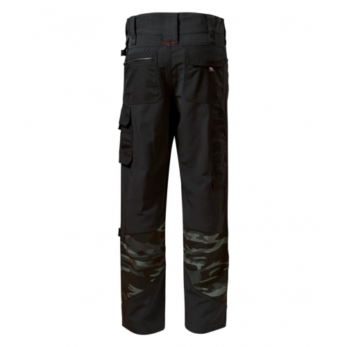Work Trousers men’s Vertex Camo W09 camouflage dark gray