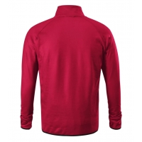 Stretch fleece mikina pánska W41 červená