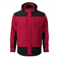 Winter softshell jacket men’s Vertex W55 marlboro red