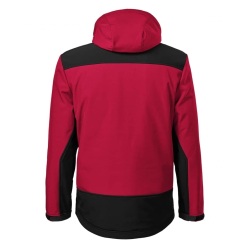 Winter softshell jacket men’s Vertex W55 marlboro red