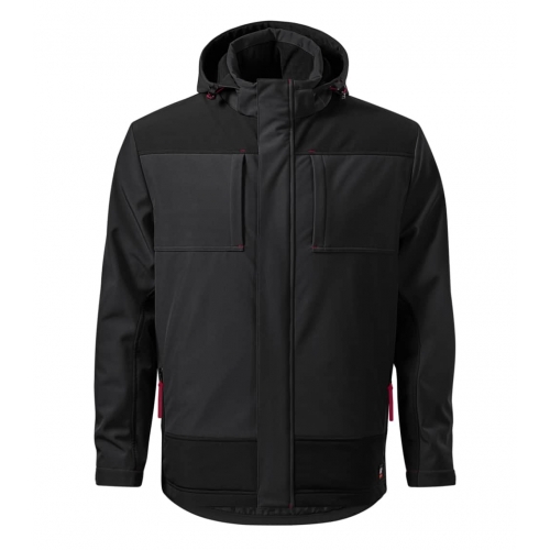 Winter softshell jacket men’s Vertex W55 ebony gray