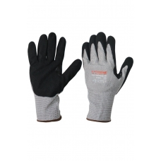 Protiporezové rukavice 01-301 šedo/čierne