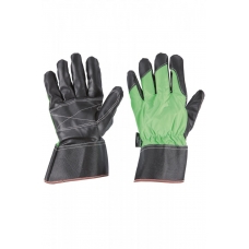 Insulated leather gloves 145N BLUE