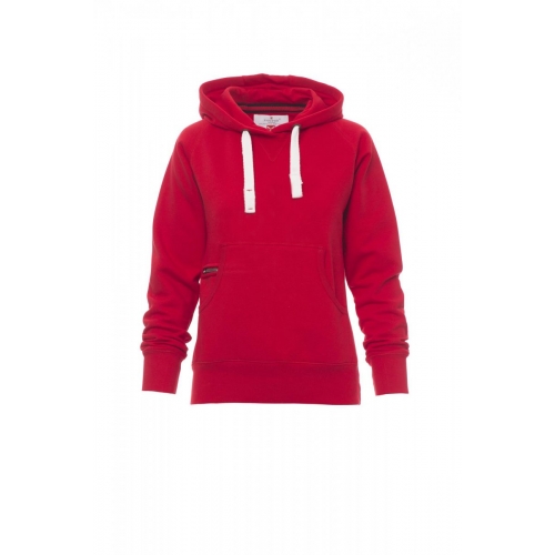Woman´s hoodie ATLANTA+LADY RED