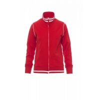 Women's hoodie DERBY LADY RED/WHITE