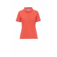 Polo shirt GLAMOUR HOT CORAL
