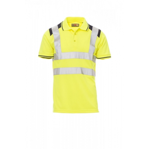 Polo tričko GUARD+ HV žlté