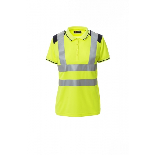 Polo shirt GUARD+LADY FLUORESCENT YELLOW/N