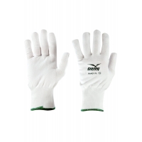 HANDY PL WHITE textilné rukavice