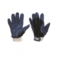 HOBBY BLUE kombinované rukavice
