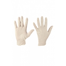 Jednorázové rukavice LATTICE biele