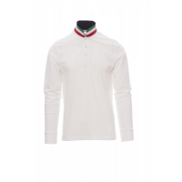 Polo shirt LONG NATION WHITE/ITALY