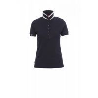 Woman´s polo shirt MEMPHIS LADY NAVY BLUE/WHITE-RED