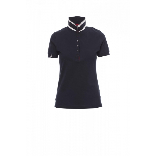 Woman´s polo shirt MEMPHIS LADY NAVY BLUE/WHITE-RED