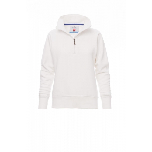 Women's hoodie MIAMI+LADY WHITE