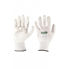 MIIZU300 máčané rukavice biele