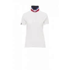 Women's polo shirt NATION LADY WHITE/FRANCE