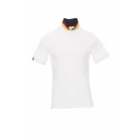 Polo tričko NATION biele/G