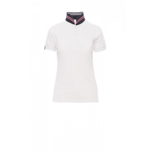 Women's polo shirt NAUTIC LADY WHITE/NAVY BLUE-WHIT