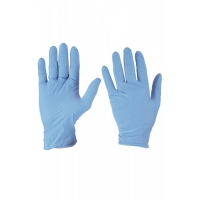 Jednorázové nitrilové rukavice, modré