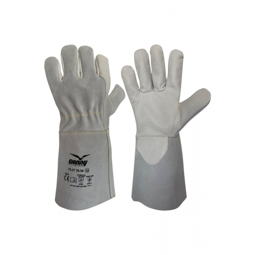 Leather gloves PILOT 70-14 ICE