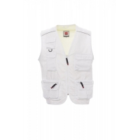 Work vest POCKET WHITE
