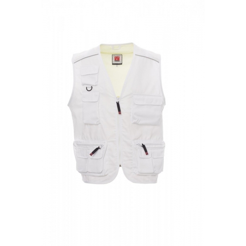 Work vest POCKET WHITE