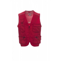Work vest POCKET RED