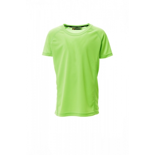 Detské tričko RUNNER KIDS fluo zelené