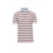 Polo shirt SHEFFIELD WHITE/RED-BLUE-RED