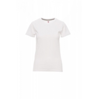 Women's T-shirt SUNSET LADY WHITE