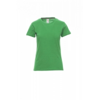 Women's T-shirt SUNSET LADY JELLY GREEN