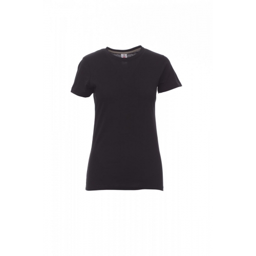 Women's T-shirt SUNSET LADY BLACK