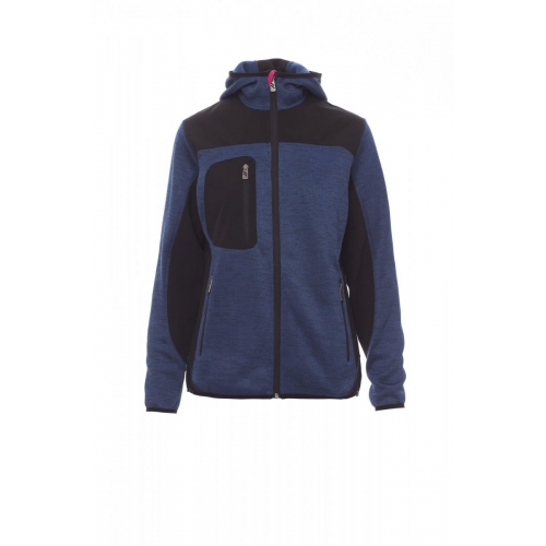 Women´s jacket TRIP LADY MELANGE BLUE/BLACK-F