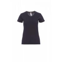 Women's T-shirt V-NECK LADY NAVY BLUE