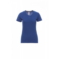 Women's T-shirt V-NECK LADY ROYAL BLUE