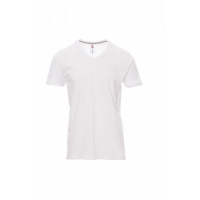 Tričko V-NECK biele