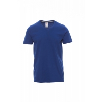 Tričko V-NECK kr. modré