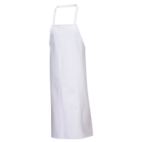 Food Industry Apron White