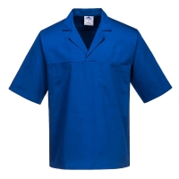 2209 - Bakers Shirt S/S Royal Blue