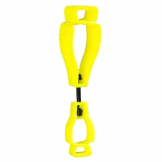 Metal Free Glove Clip (Pk40) Yellow