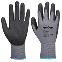 PU Palm Glove Grey/Black