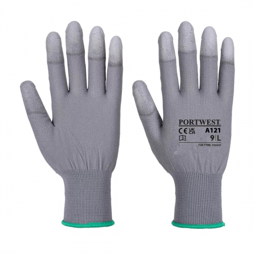 PU Fingertip Glove Grey