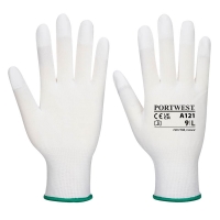 PU Fingertip Glove White