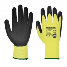 Vis-Tex Cut Resistant Glove - PU Yellow/Black