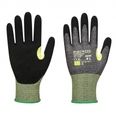 CS Cut E15 Nitrile Glove Grey/Black
